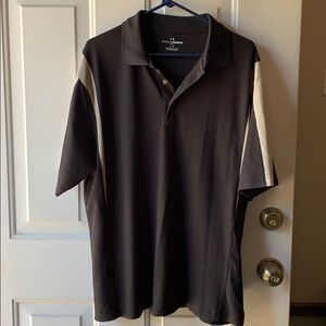 Mans 2 tone polo shirt